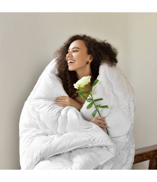 Ковдра Air Dream Classic всесезонна TM IDEIA 140х210 см троянди