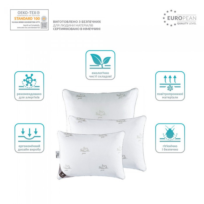 Подушка Super Soft Classic ТМ IDEIA 70*70 см Подушка Super Soft Classic ТМ IDEIA 70*70 см