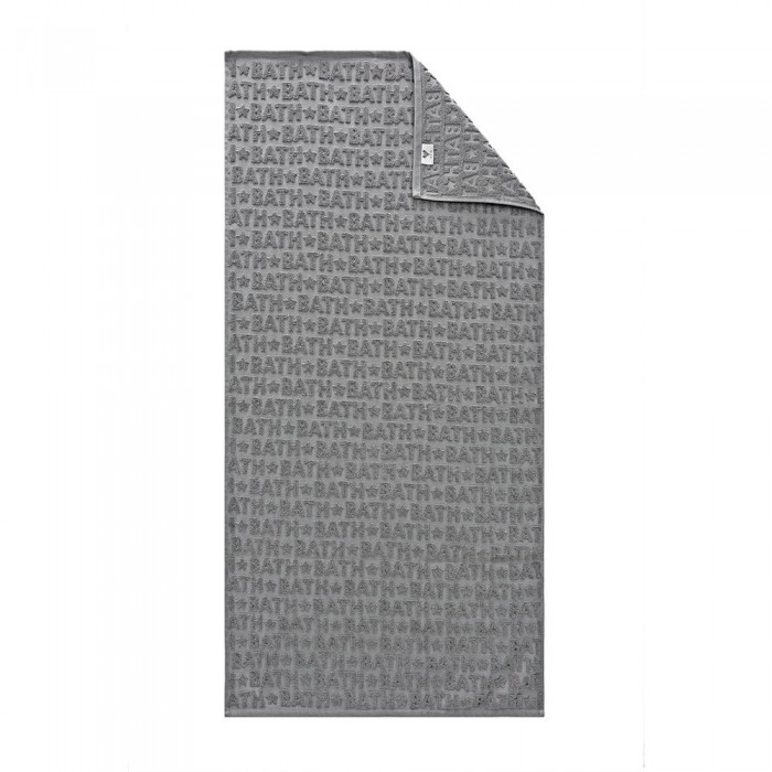 Махровий рушник Bath TM IDEIA 70х140 см сіре Махровий рушник Bath TM IDEIA 70х140 см сіре