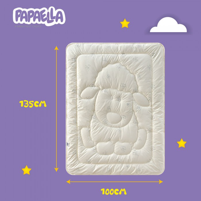 Ковдра дитяча Wool ТM PAPAELLA 100х135 см Ковдра дитяча Wool ТM PAPAELLA 100х135 см