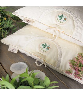Подушка Aromavita з гречаним лушпинням TM IDEIA 40х40 см