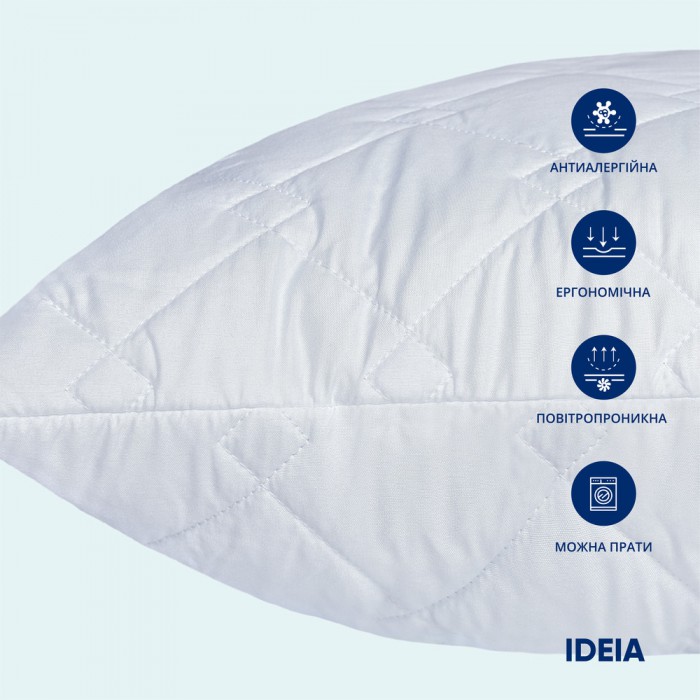 Подушка готельна Classic Soft TM IDEIA 50х70 см Подушка готельна Classic Soft TM IDEIA 50х70 см