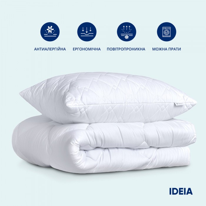 Подушка готельна Classic Soft TM IDEIA 50х70 см Подушка готельна Classic Soft TM IDEIA 50х70 см