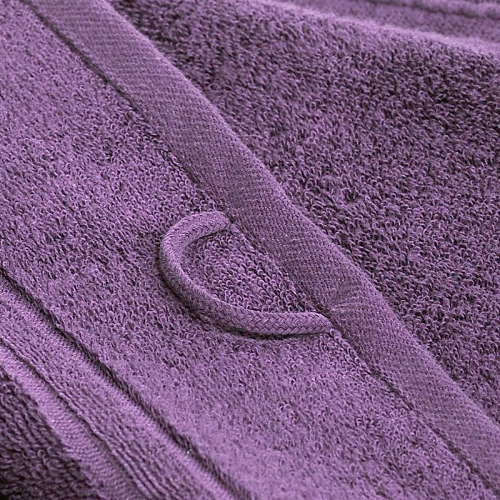 Махровий рушник Aqua fiber Premium TM IDEIA 70х140 см фіолет 