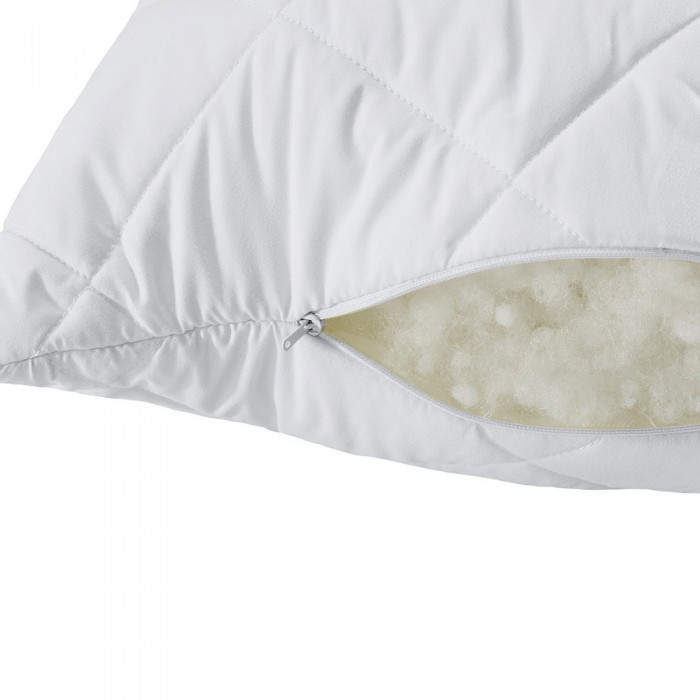 Подушка Comfort Standart+ з блискавкою ТМ IDEIA 50х70 см білий Подушка Comfort Standart+ з блискавкою ТМ IDEIA 50х70 см білий