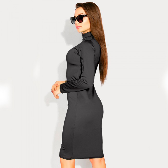 Тканина трикотаж Прага 440 гр/м2 т/сірий Тканина трикотаж Прага 440 гр/м2 т/сірий