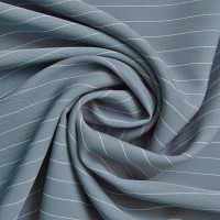 Тканина костюмна Plazma stripe денім