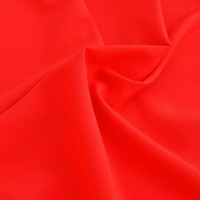 Тканина костюмна Пікачо щільна яскраво-червона
