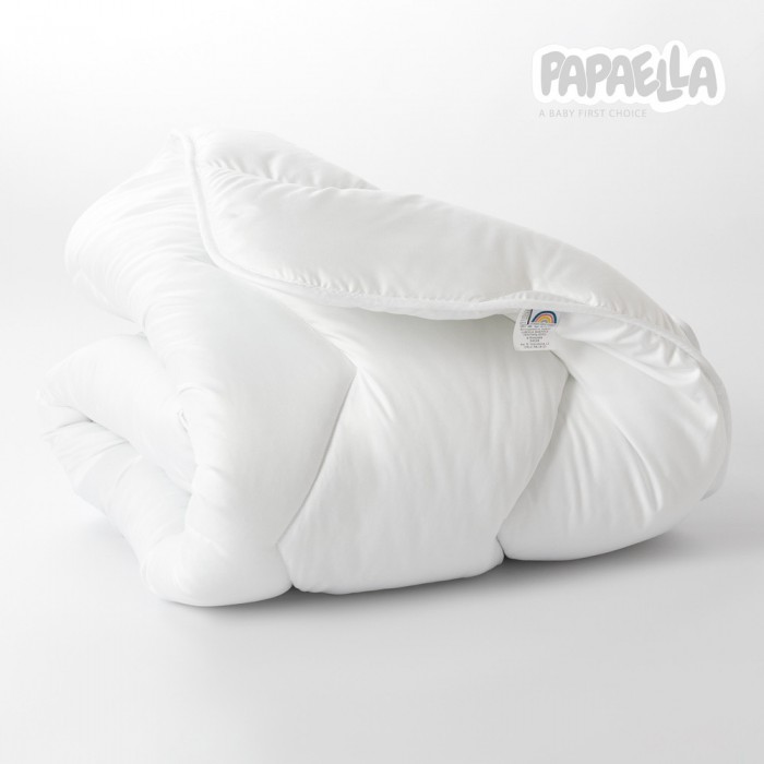Ковдра дитяча в ліжечко Comfort ТM PAPAELLA 100х135 см зигзаг/біла Ковдра дитяча в ліжечко Comfort ТM PAPAELLA 100х135 см зигзаг/біла