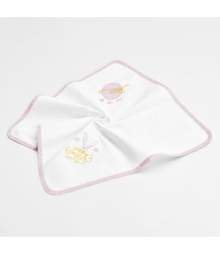Наскатерник великодні з вишивкою Happy Easter TM IDEIA 55х55 см