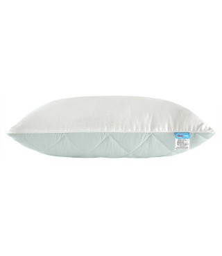 Подушка SLEEPINGG двокамерна 50*70 см білий/м'ята
