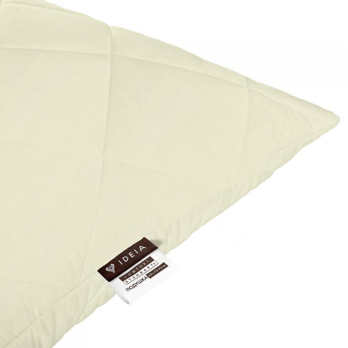 Подушка Comfort Standart TM IDEIA 50х70 см молоко Подушка Comfort Standart TM IDEIA 50х70 см молоко