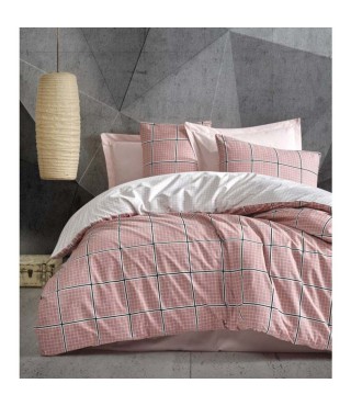 Комплект білизни євро Cotton box Minimal Ronny Pembe