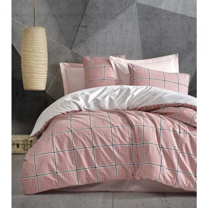 Комплект білизни євро Cotton box Minimal Ronny Pembe