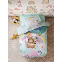 Комплект білизни полуторний Cotton box Junior Cute Animals Mint