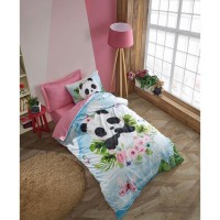 Комплект білизни полуторний Cotton box Junior Jodi Pembe